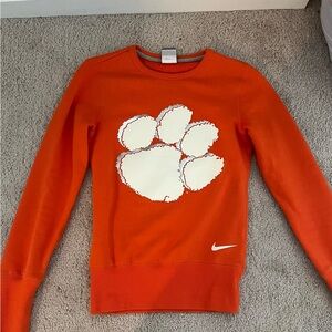 Clemson Tigers Paw Sweatshirt, women